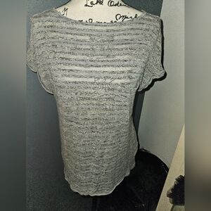 Calvin Klein Womans Gray Blouse Size S